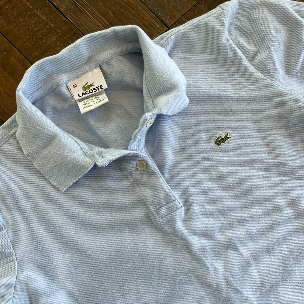 Blue Kids Lacoste Polo